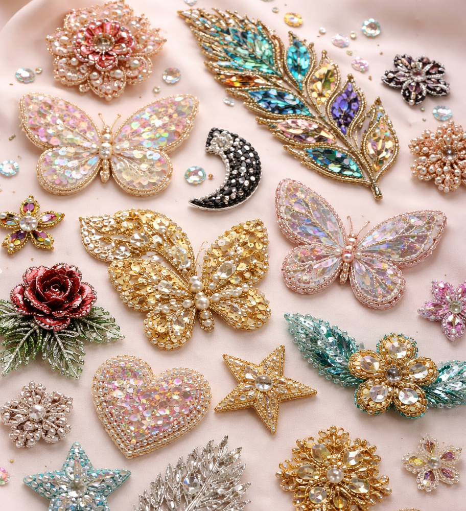 Affordable Fashion Upgrades Using Sequin and Beaded Appliques