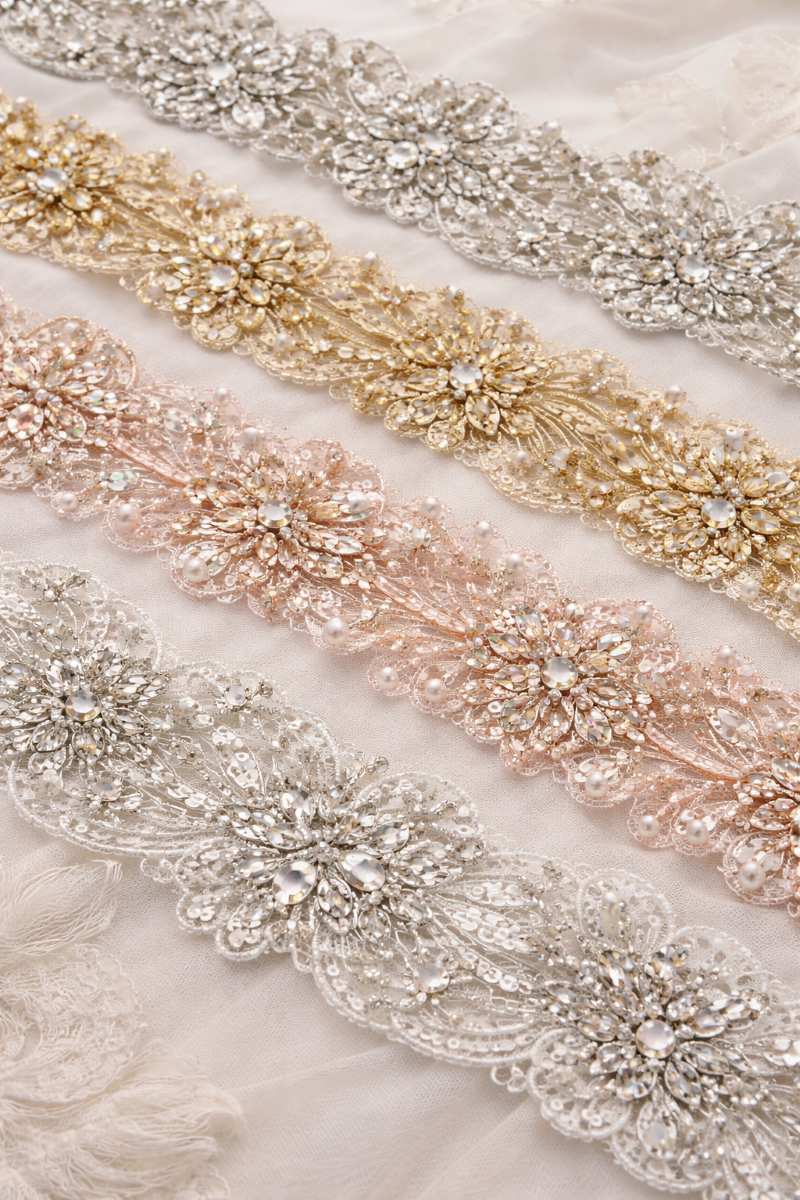 How Lace Border Sequin Appliques Upgrade Any Outfit
