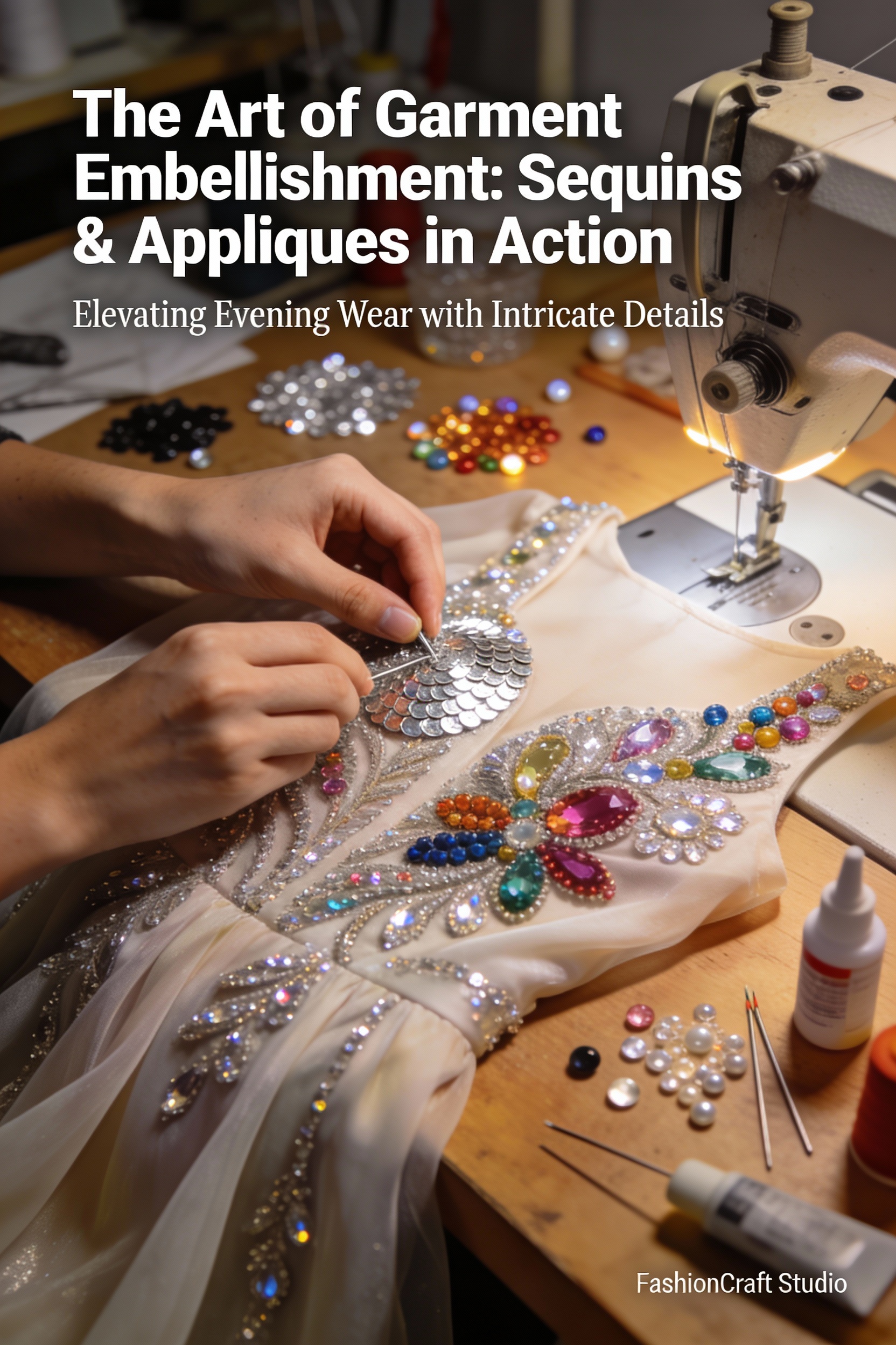 The Role of Sequins and Appliques in Garment Embellishment