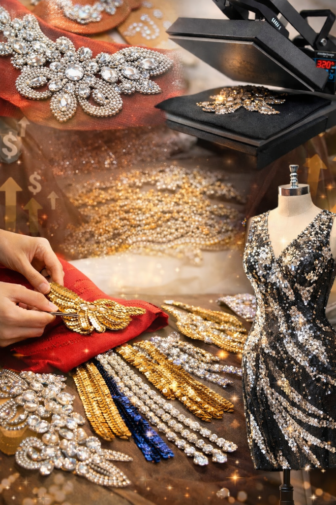 Sequin Appliques and Trims: The Secret to Faster Sales and Better Designs