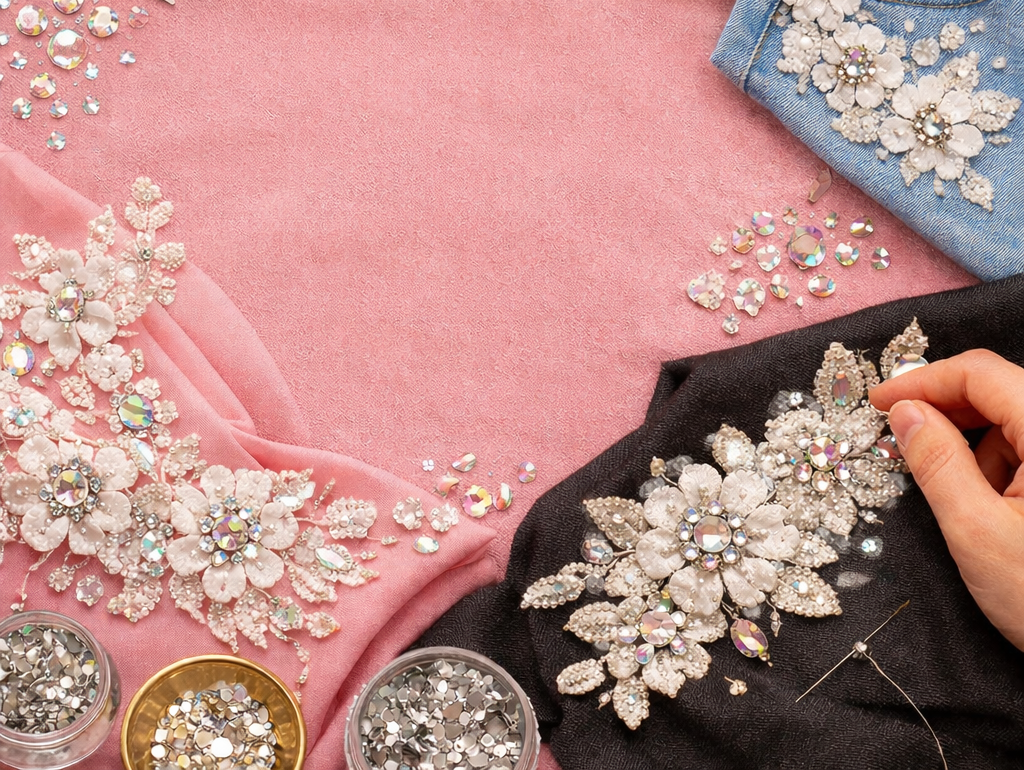 Why Rhinestone and Sequin Appliques Work for DIY and Etsy Sellers