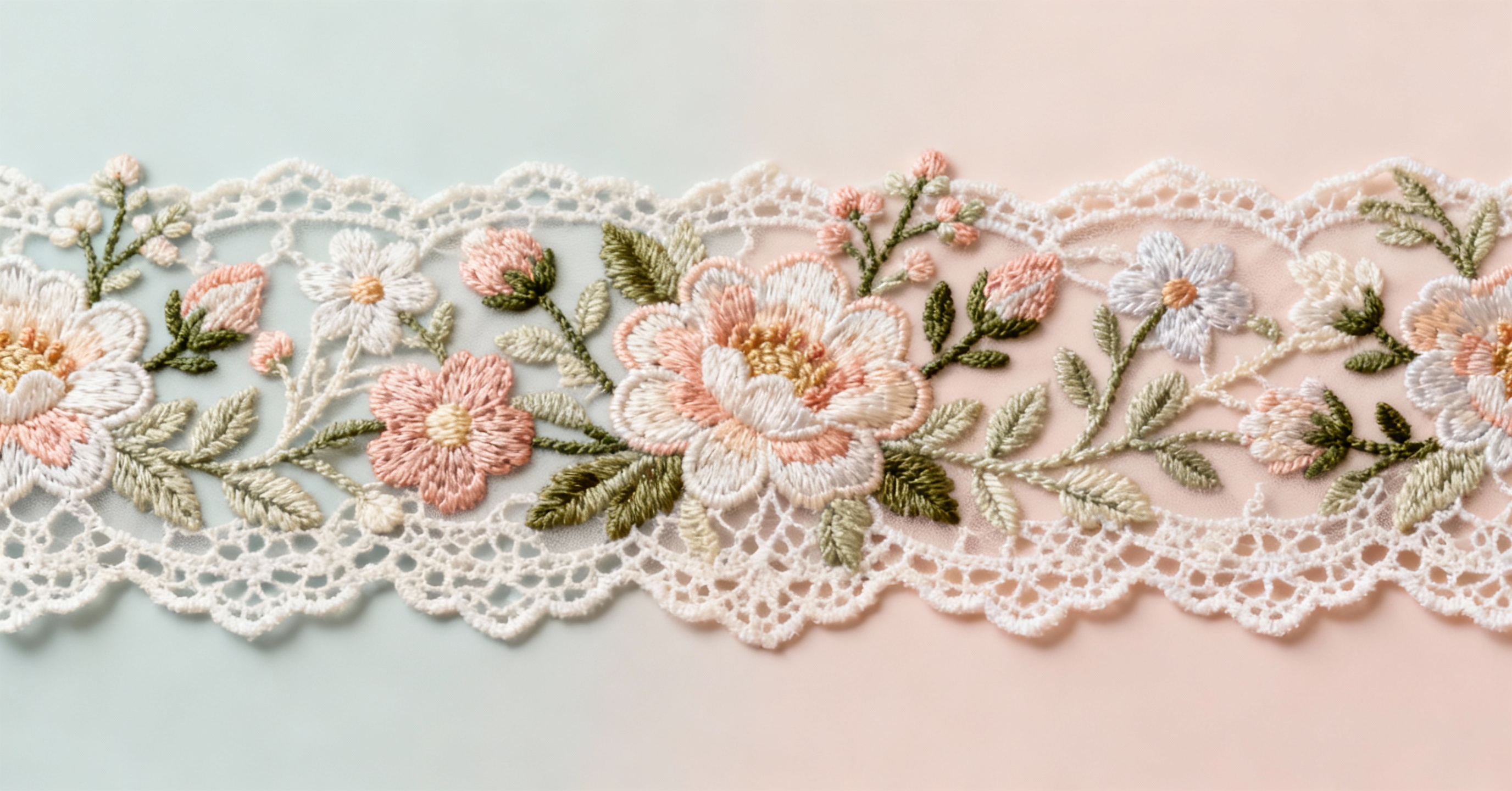 From Petals to Patterns: The Art of Embroidered Flower Lace