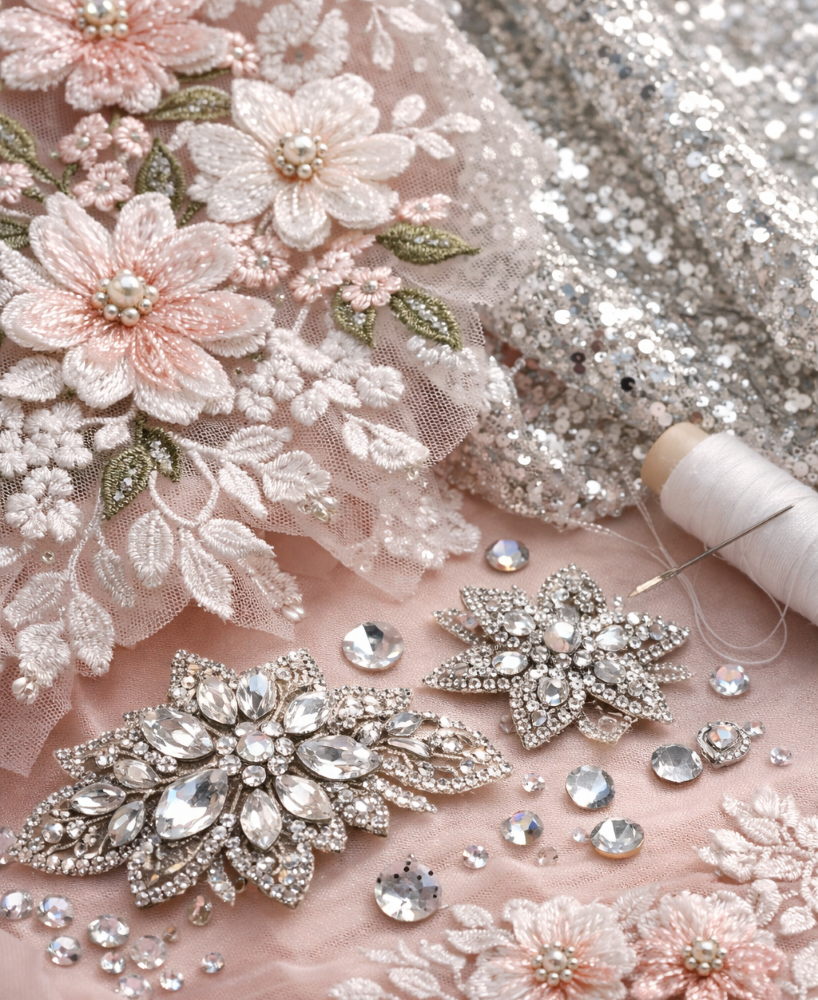 Stand Out with Sparkle: The Benefits of Sequin and Embroidered Lace