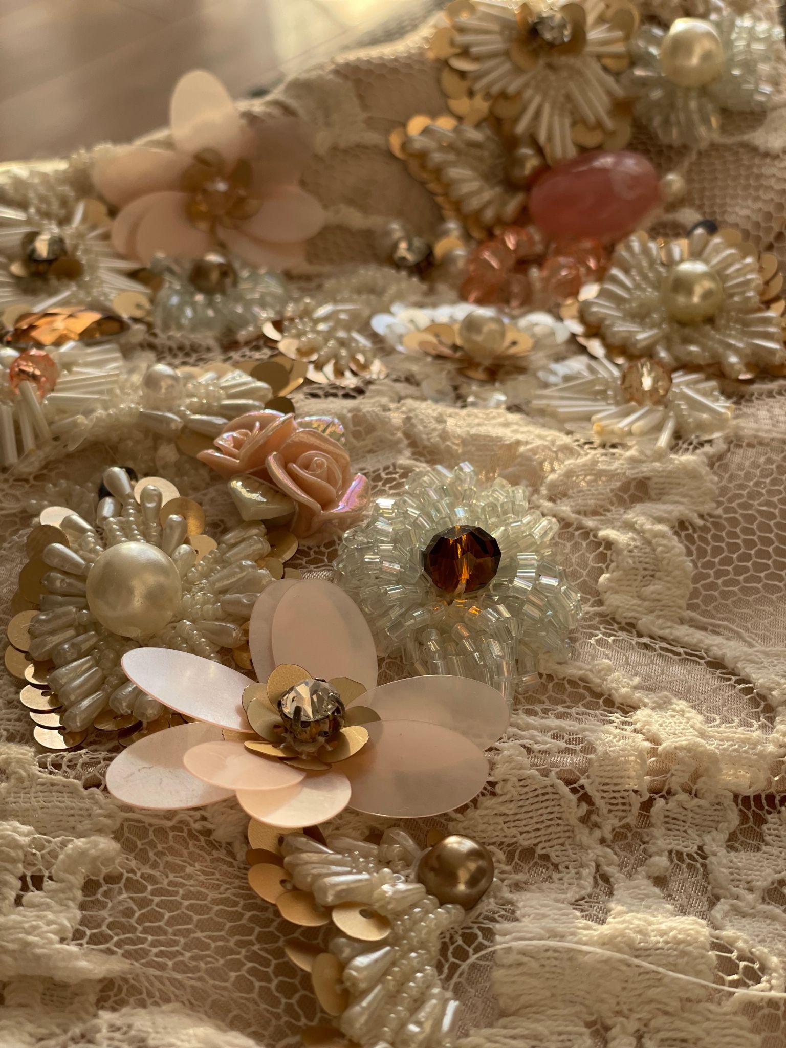 How Lace with Sequins and Corded Embroidery Elevate Fashion