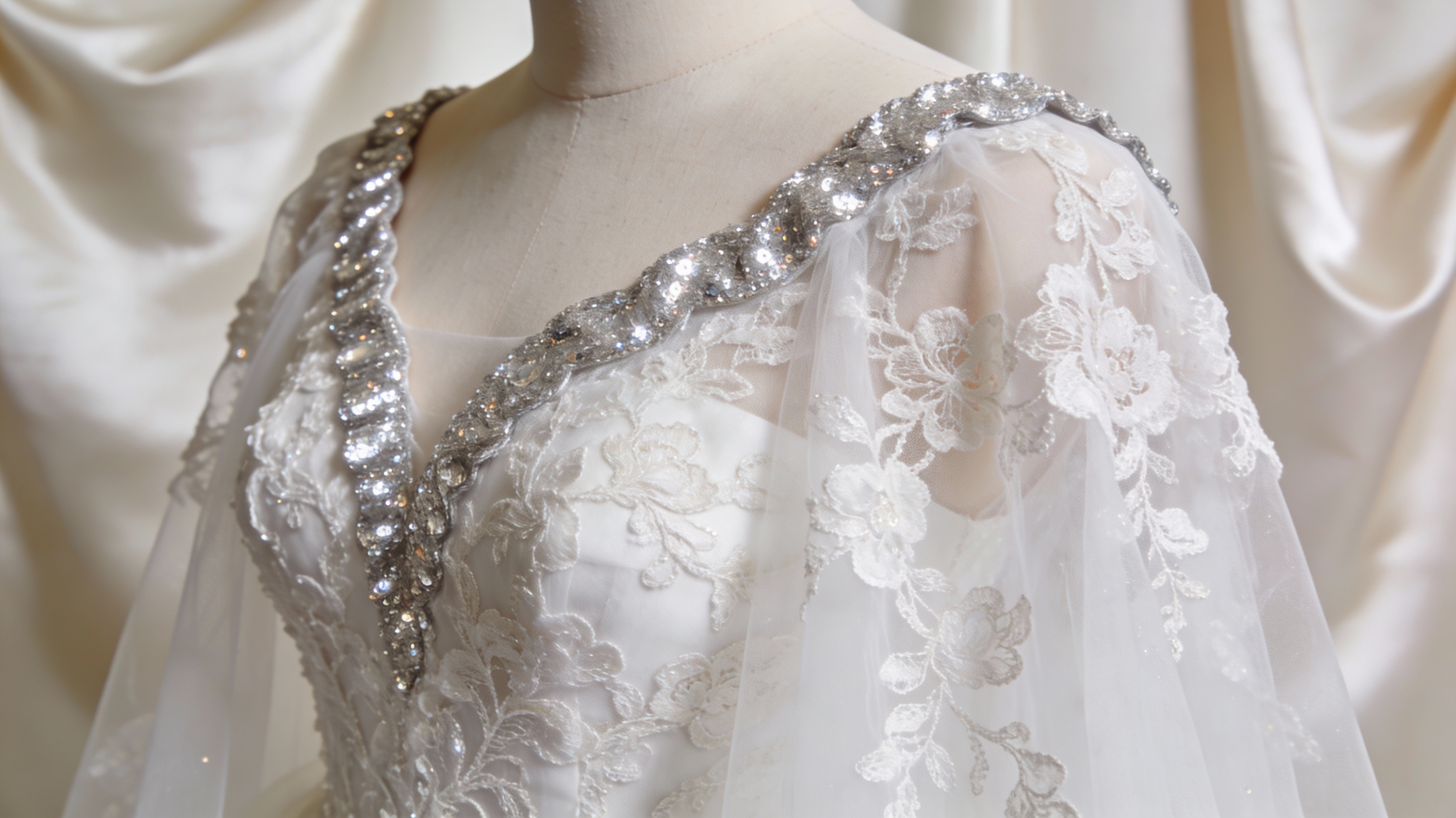 Choosing Durable Sequin Trims and Floral Lace for Bridal Wear