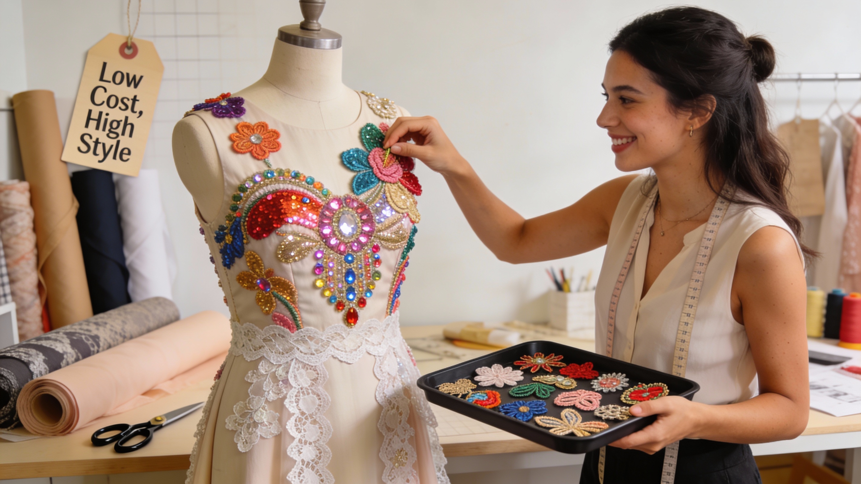 How Appliques Improve Fashion Design Without High Costs