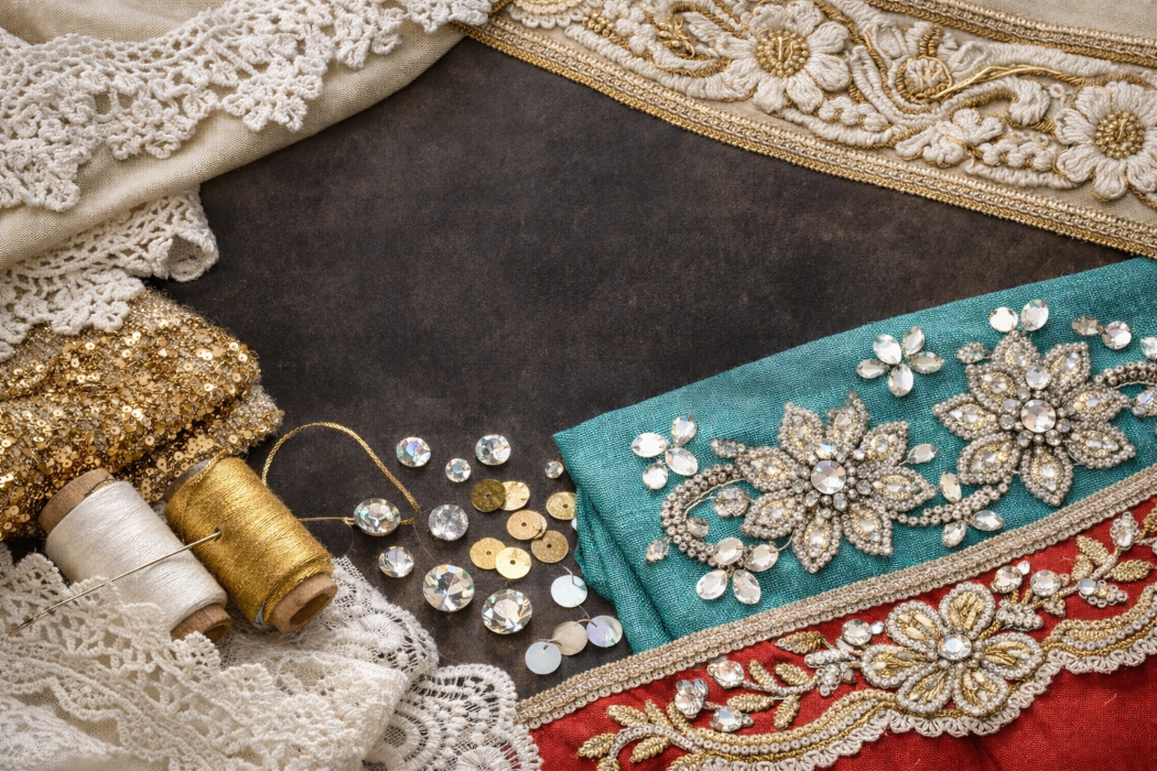 Using Lace Borders and Sequins to Boost Garment Appeal