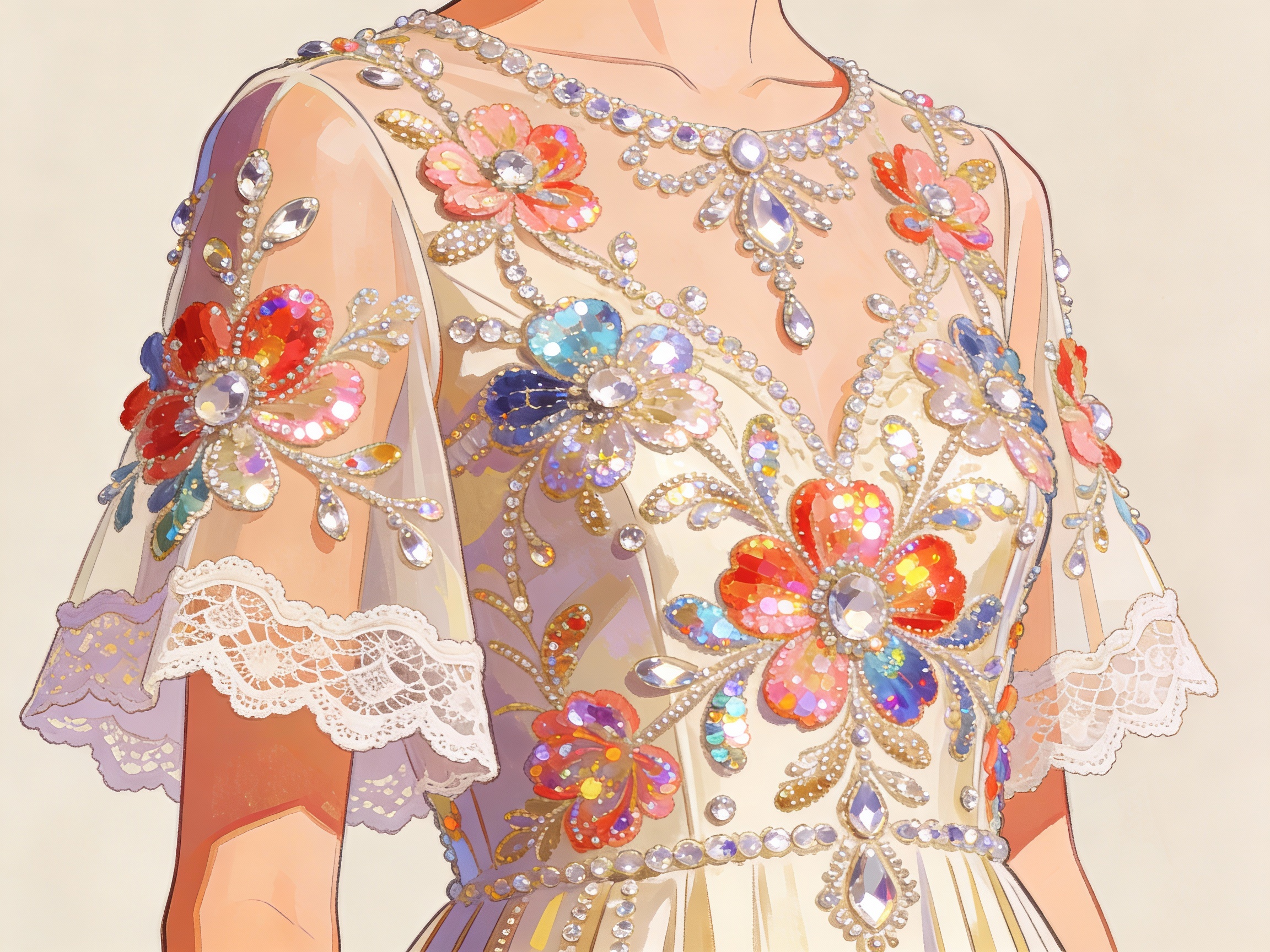 From Plain to Premium: Why Designers Love Beaded and Sequin Appliques