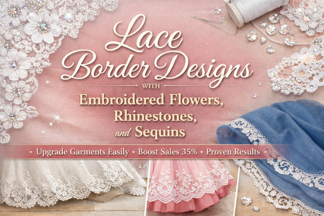 Lace Border Designs That Increase Sales for Small Fashion Sellers